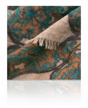 Палантин Унисекс W70.TW4-SK114/GREEN